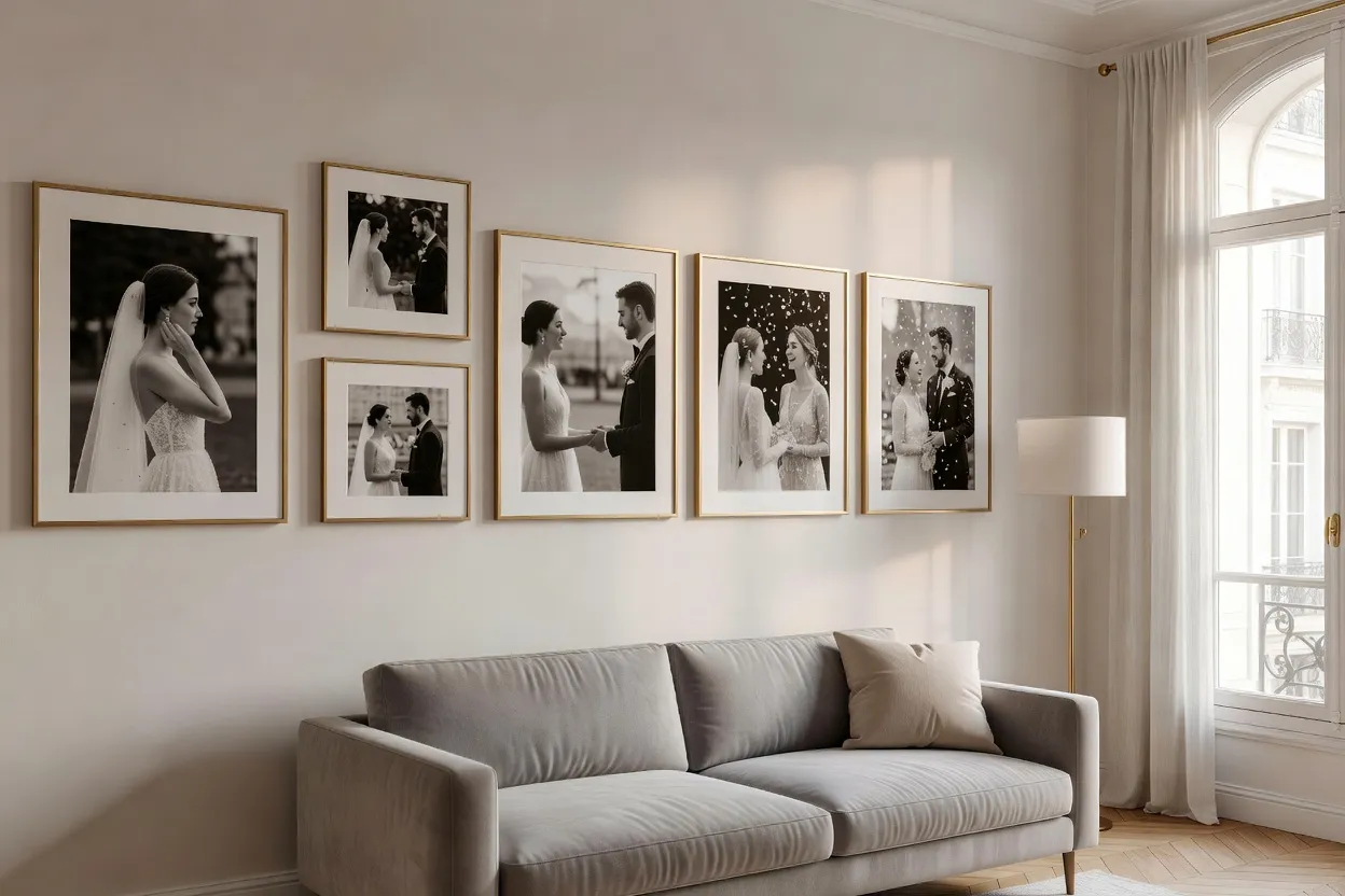 Illustration complémentaire pour l'article sur les cadeaux photo personnalisés après le mariage