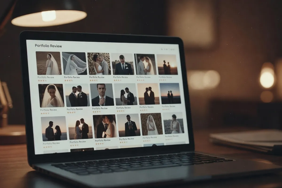 Illustration : Comment verifier l'authenticite des avis clients d'un photographe de mariage en 