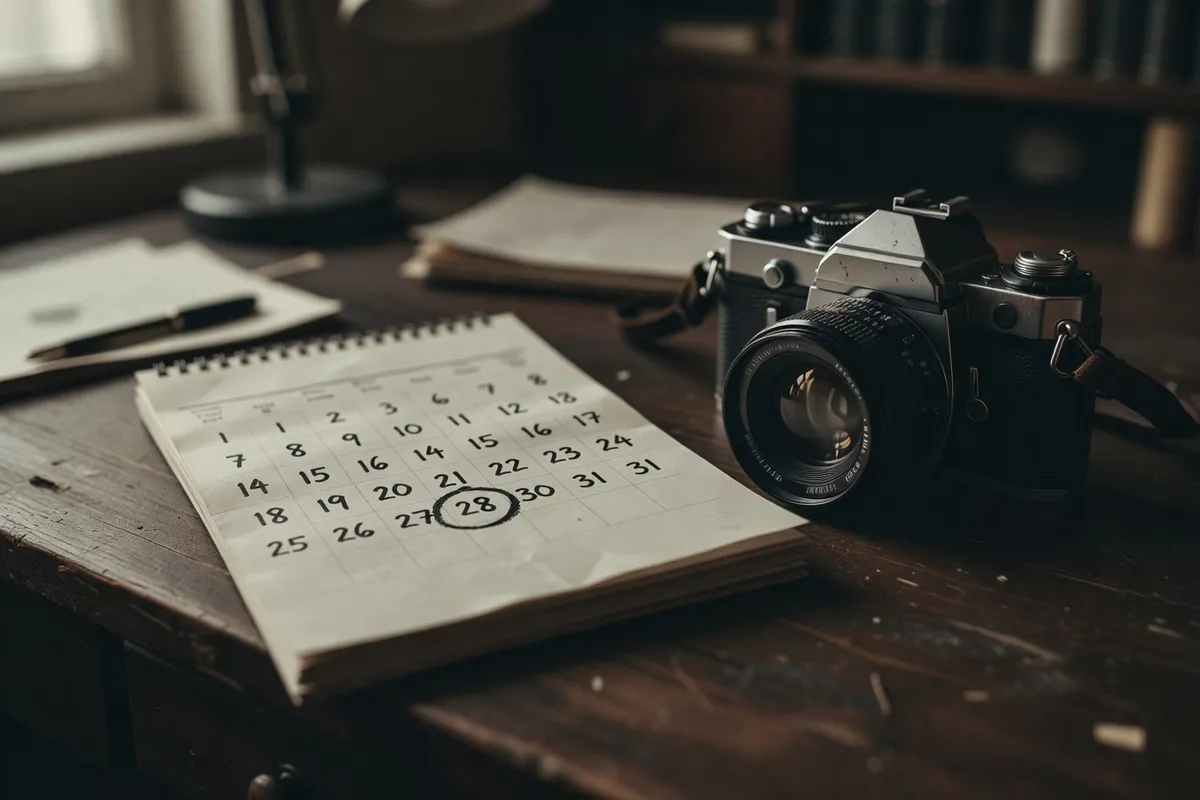 Illustration : Combien de temps a l'avance reserver son photographe de mariage : saisonnalite, 