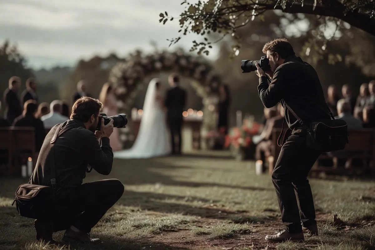 Illustration : Pourquoi faire appel a un second photographe le jour du mariage : angles de vue 